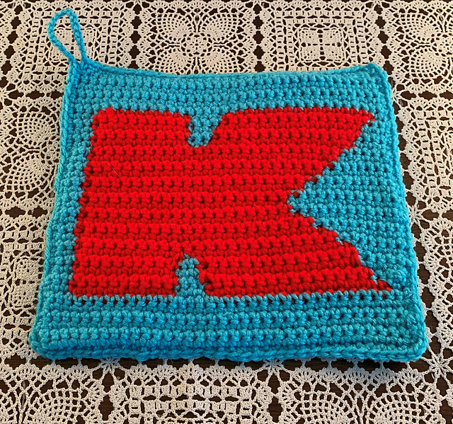 Ravelry Retro Kmart Potholder pattern by Becky CorwinAdams