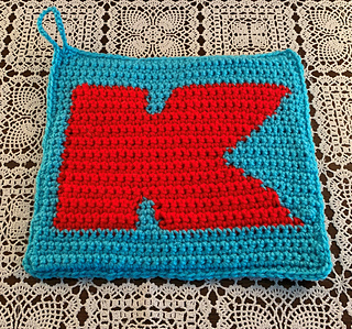 Ravelry: Retro Kmart Potholder pattern by Becky Corwin-Adams