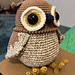 Button the Saw-Whet Owl pattern 
