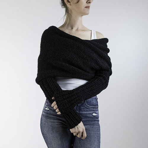 Ravelry: Sweater Scarf : Twilight pattern by Brome Fields