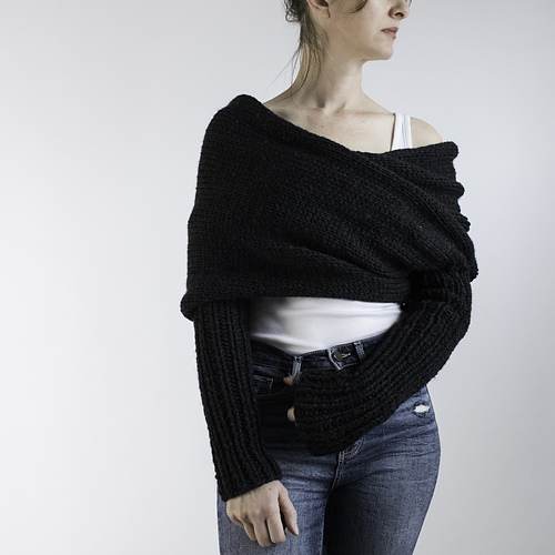Ravelry: Sweater Scarf : Twilight pattern by Brome Fields