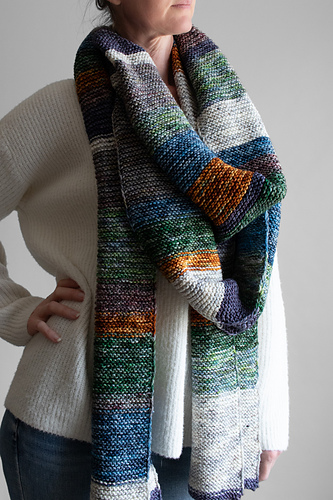 Ravelry: Scarf : Think and Wonder pattern by Brome Fields
