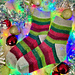 Tinsel Socks pattern 