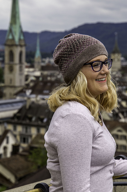 Zigzag Slouch Hat