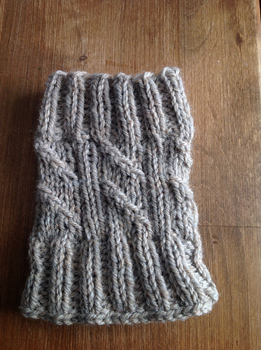 Not Quite Cabled Boot Cuff/ Boot Topper photo 2