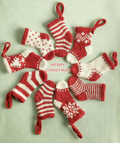 Mini Christmas Stocking Ornaments photo 2