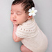 Baby knit romper "Tilda" pattern