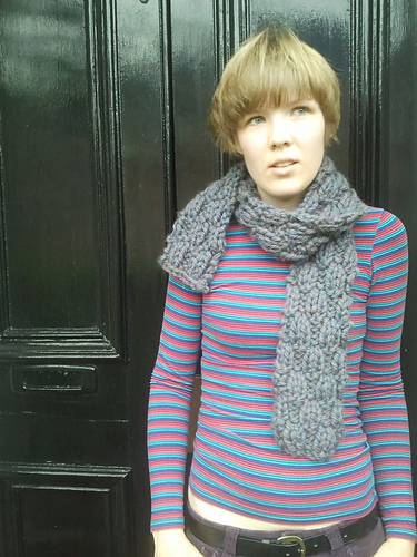 Chunky Woven Scarf photo 7