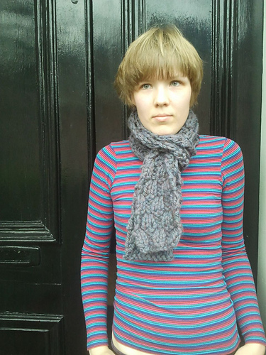 Chunky Woven Scarf photo 8