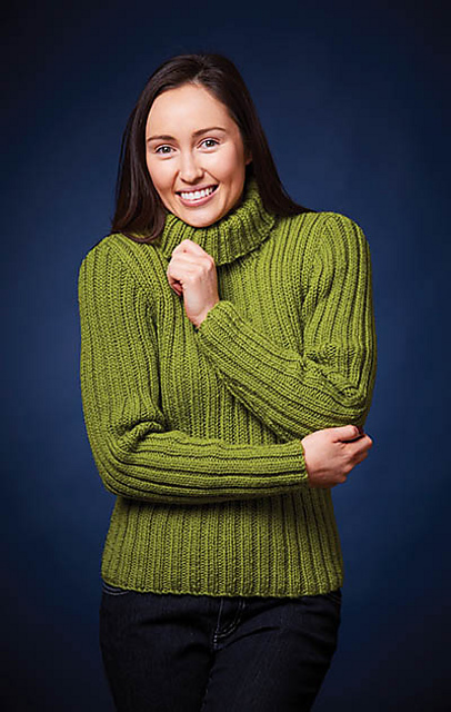 Ravelry: PT 8488 - Ribbed Turtleneck 