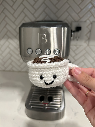 Crochet Coffee Cup
