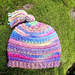 #70 Women Girls ANURA beanie-slouch pattern