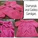 Diamonds and Cables Cardigan pattern 