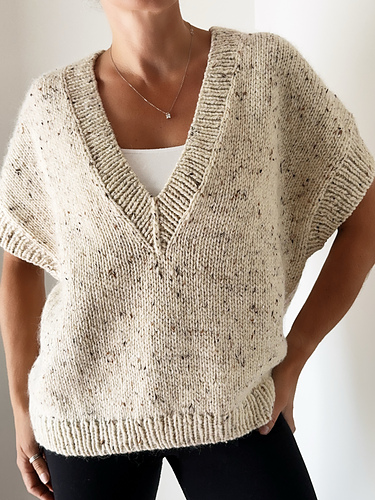 Aske Slipover V-Neck - Caidree