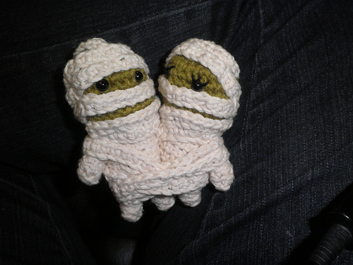 Amigurumi Mummy Ornament photo 4