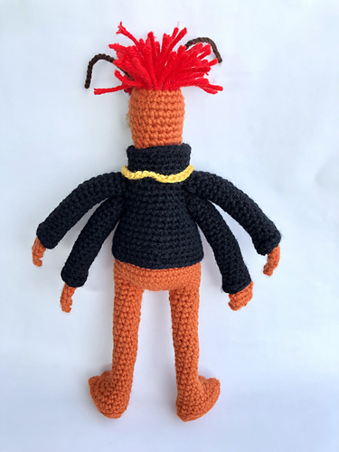 Pepe the King Prawn Muppet - Amber Romano