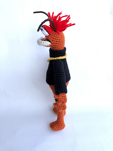 Pepe the King Prawn Muppet - Amber Romano