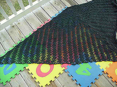 Aran Weight Victorian Lace Shawl photo 4