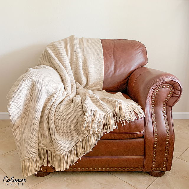 Ravelry Basic Blanket On Addi Express Pattern By Mary Moilanen