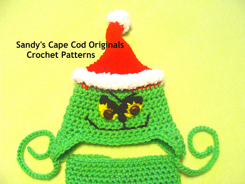 681 Grinchy Baby Photo Prop Set photo 3