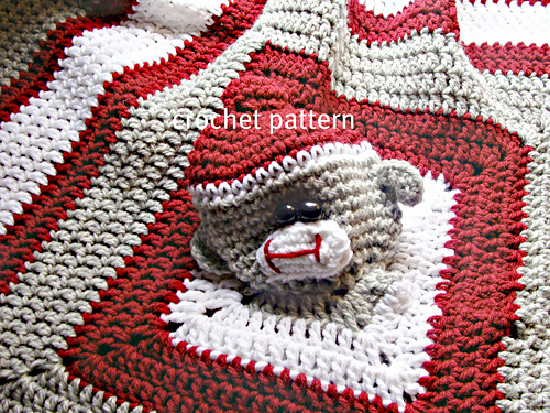 570 Sock Monkey Toy/Blankie photo 3