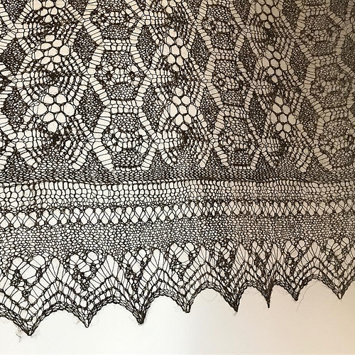 shetland stars shawl