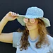 Wild Waves Sun Hat pattern 