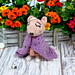 Mantita de punto pattern 