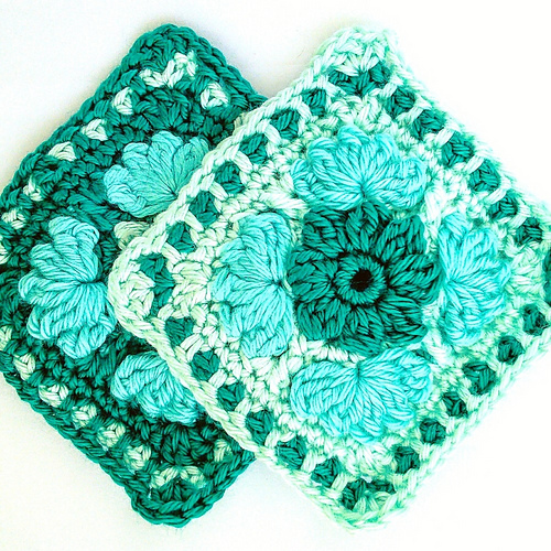 Ice Flower Granny Square photo 1
