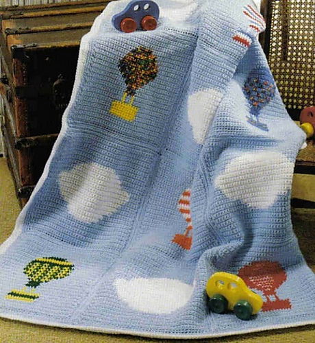 Would someone be willing to knit my son a colorful hot air