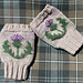 Outlander Thistle Fingerless Mitts pattern