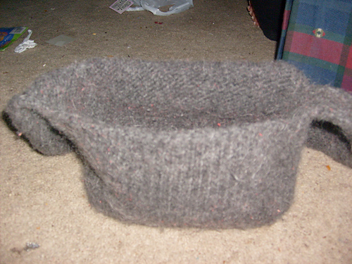 Queen C's felted bag photo 1