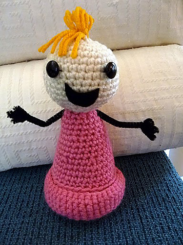 Hyperbole and a Half Allie Brosh Amigurumi Doll photo 2