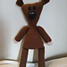 Mr. Bean's Teddy Bear pattern 