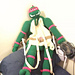 Raphael TMNT Backpack pattern 