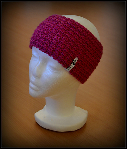 Heklet pannebånd - Camilla Naurstad