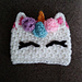 Unicorn Cup Cozy pattern 