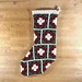 Granny Square Christmas Stocking pattern 