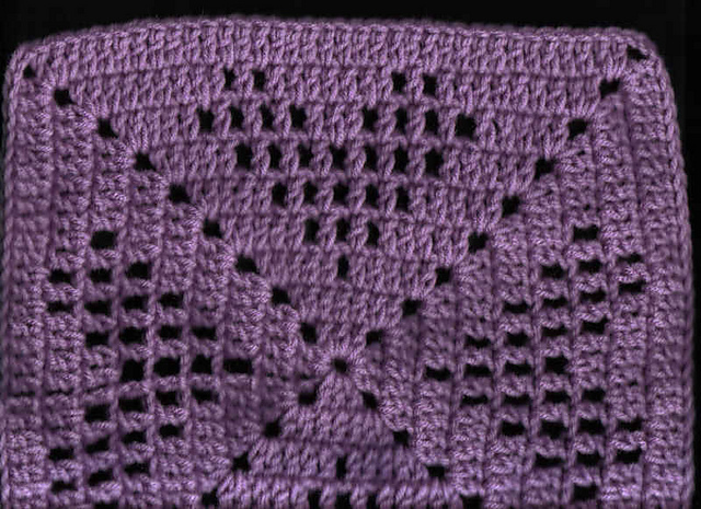 Meshy Hearts Square