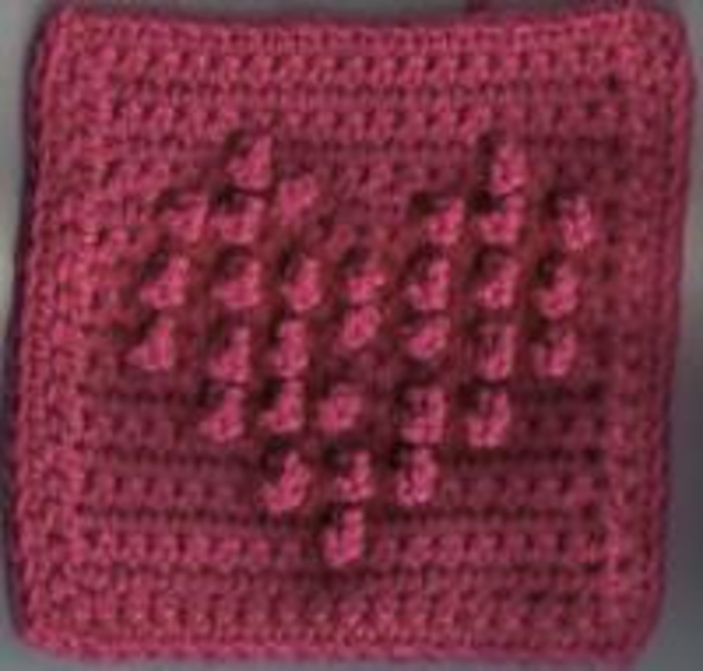Treble Puff Heart Square