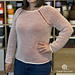 Duotone Tunisian Raglan pattern 
