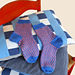 Slanty Wave Socks pattern