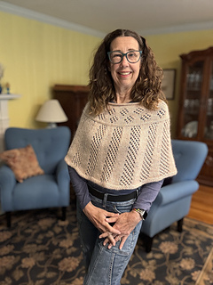 Lux Eyelet Poncho