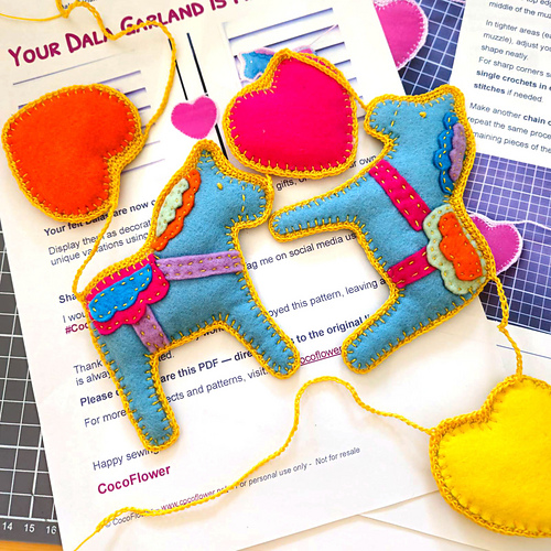 Dala Heart Garland