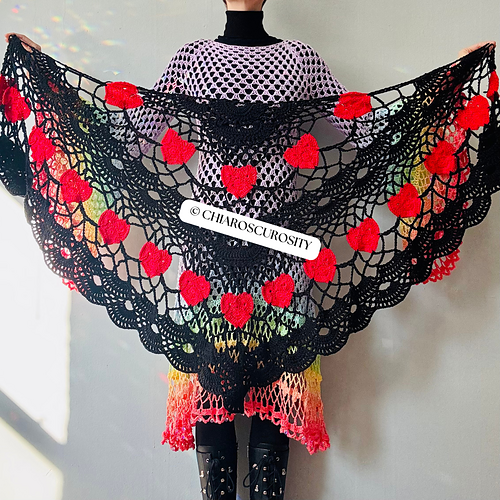 Heart Strings Shawl