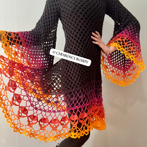 Vinca Dress Skull Skirt