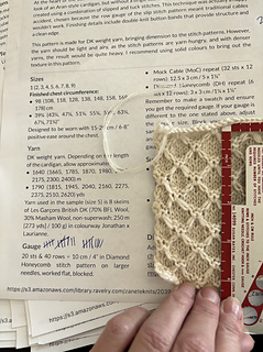 Preblocked swatch 1