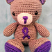 Zippy, the Chiari Bear pattern 