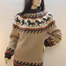 Hadda Icelandic Sweater Horse pattern