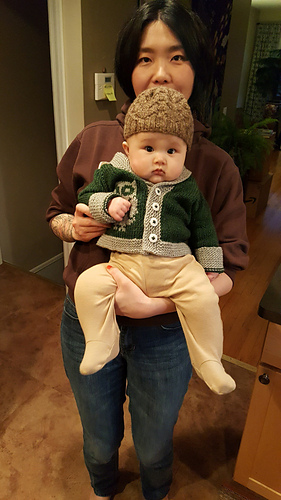 OMG, how cute is baby Kai?